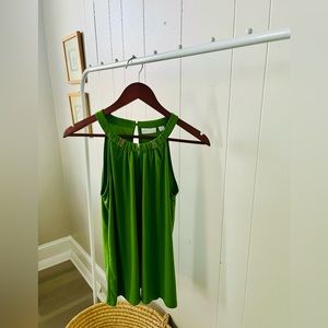Vibrant Green New York & Company Blouse